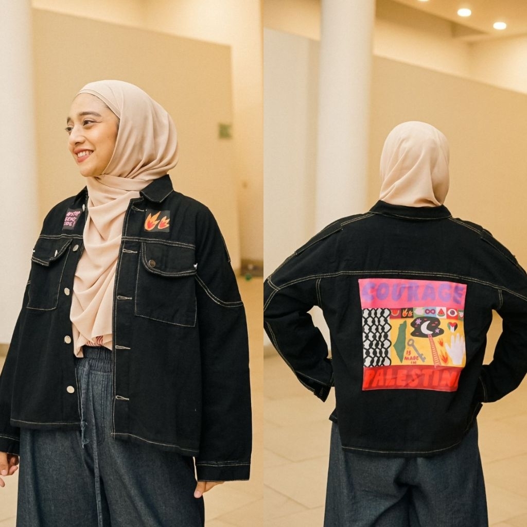 Jacket Sand Palestine Chikigo