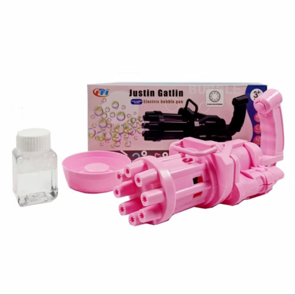 Promo Cod Mainan Anak Anak Bubble Gatling & Bubble Gun Fu-1145
