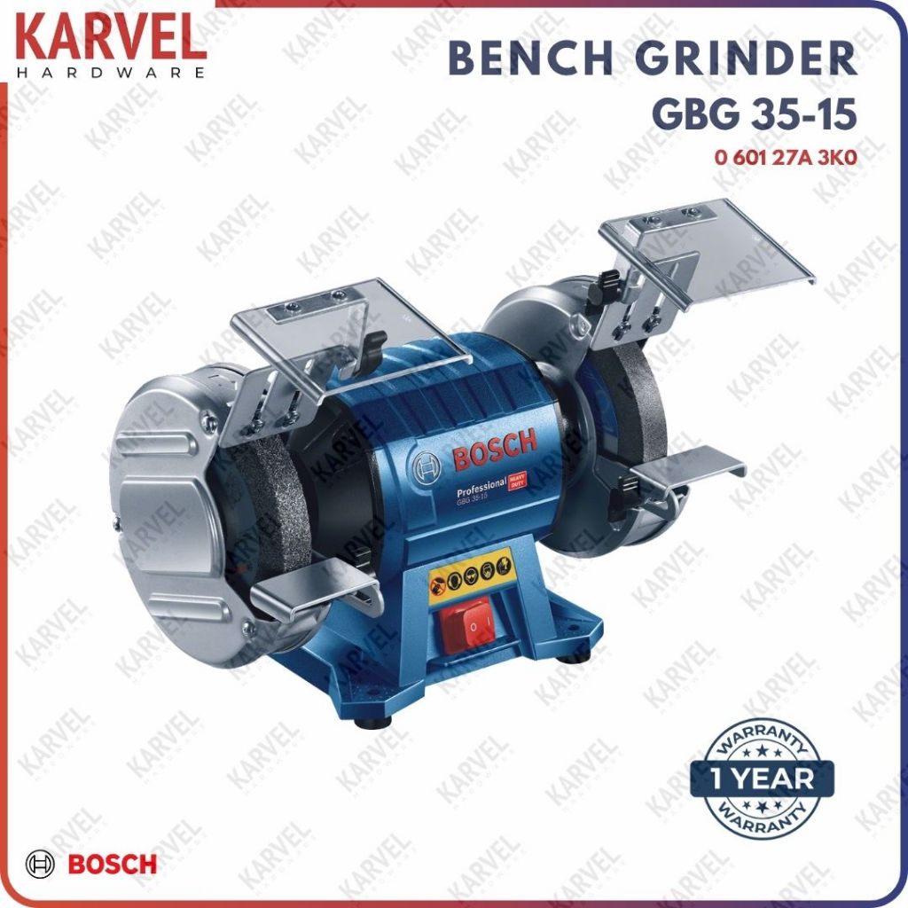 BOSCH GBG 35-15 Bench Grinder / Gerinda Duduk 6"