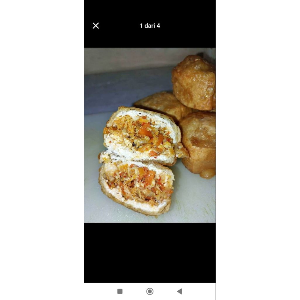 

tahu isi usus,ayam dan sosis