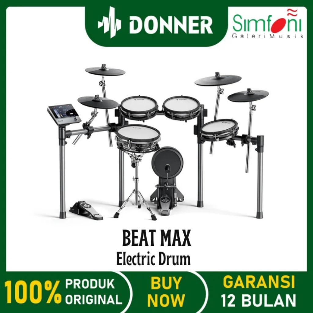 DONNER BEAT MAX Electric Drum / Drum Elektrik Donner