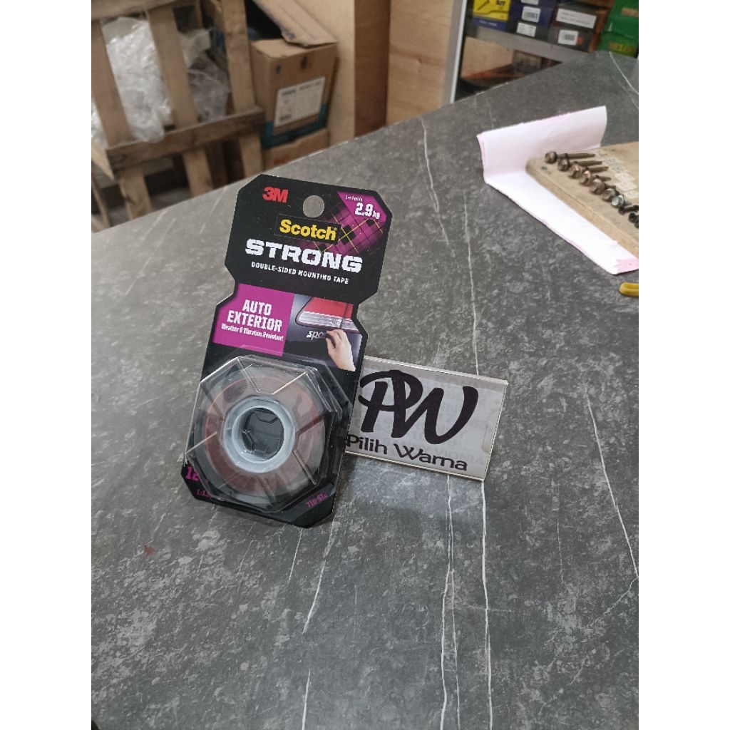 SCOTCH / DOUBLE TAPE 3M AUTO EXTERIOR / DOUBLE TAPE KUAT