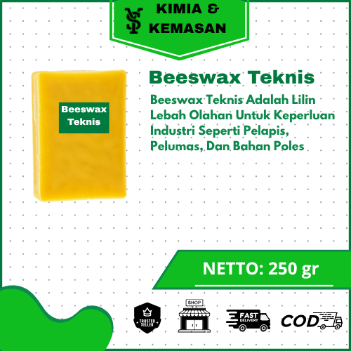 

Beeswax Teknis (250gr) / Lilin Madu / Bees wax Kw / Lilin lebah