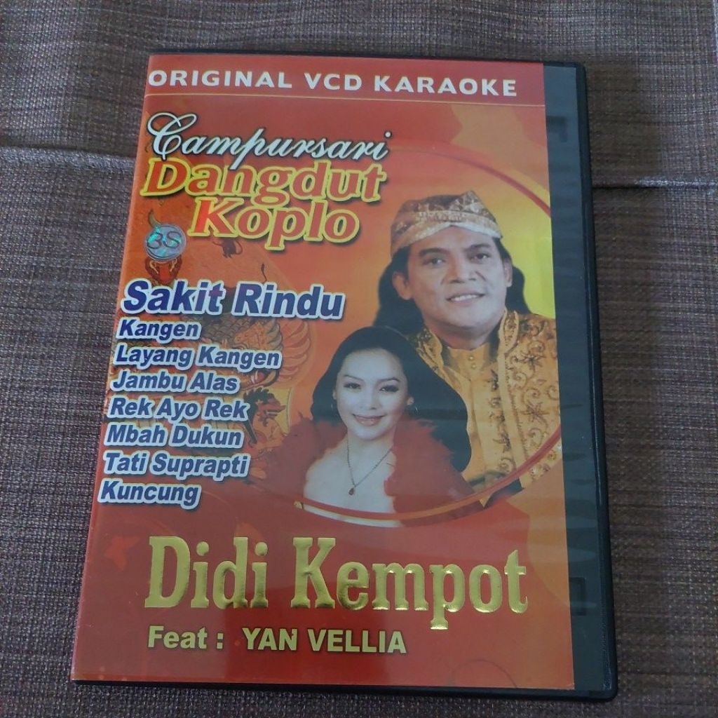 VCD original karaoke campursari dangdut koplo didi kempot