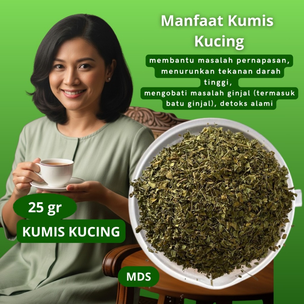 

Daun Kumis Kucing Kering Atasi Batu Ginjal Hipertensi Asam Urat Kemasan Kecil