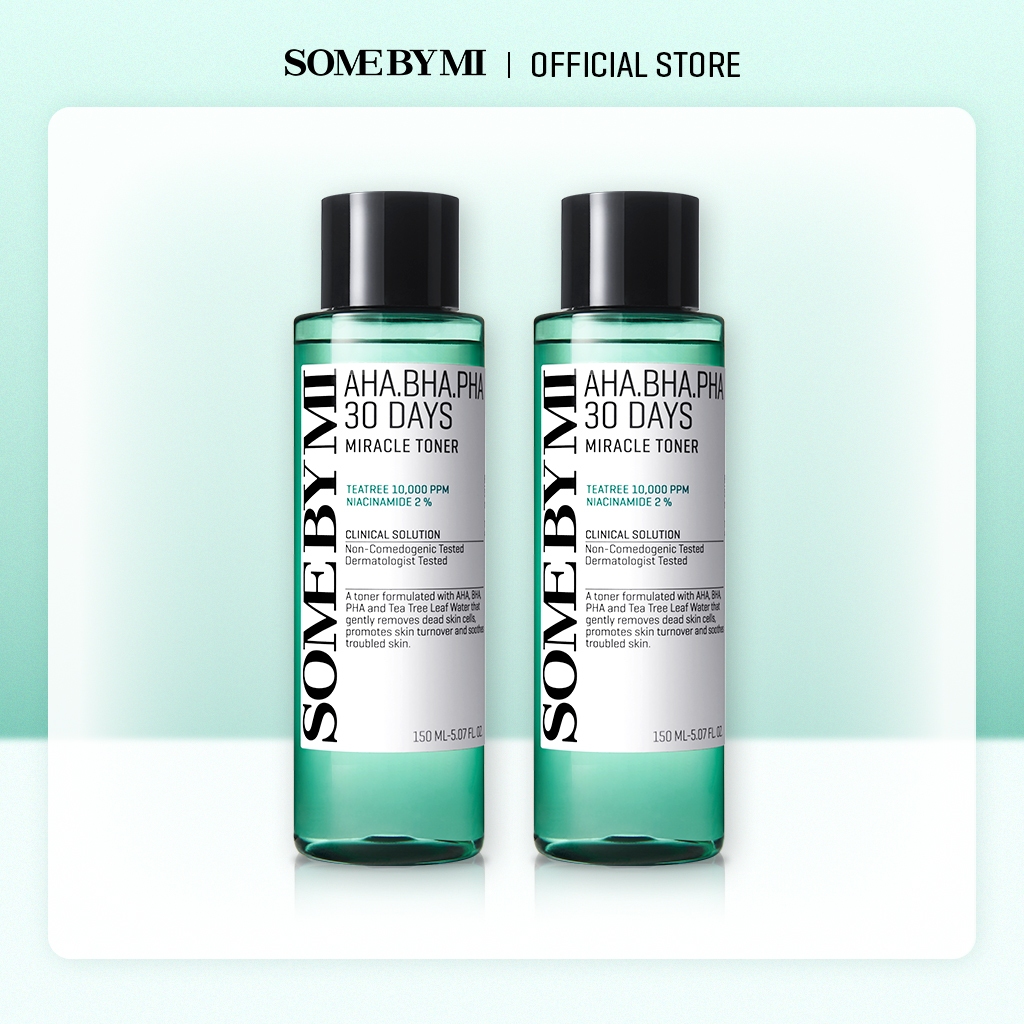 SOME BY MI Aha Bha Pha 30 Days Miracle Toner 150ml*2pcs Set