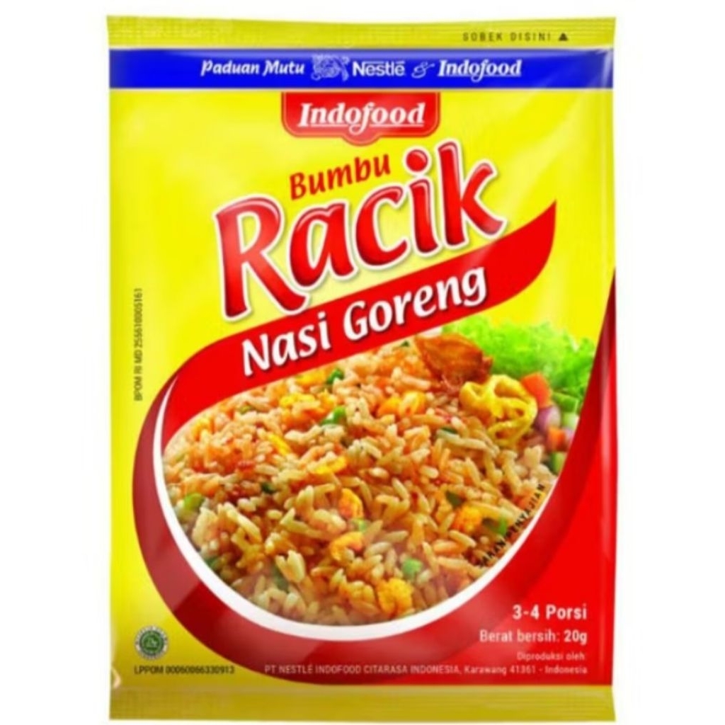 

Racik Nasi Goreng Isi 10 Pcs
