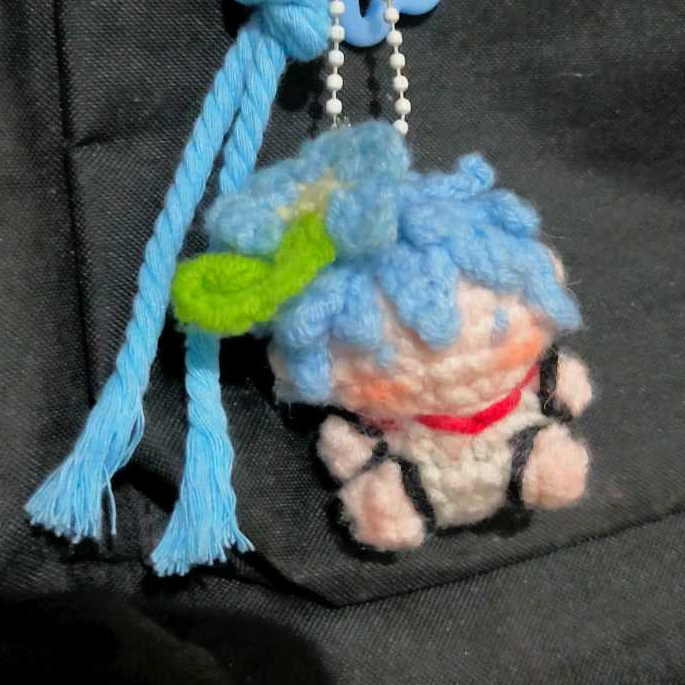 Boneka Rajut Amigurumi Kuroko Tetsuya | Small doll | Kuroko No Basket by Kureizo
