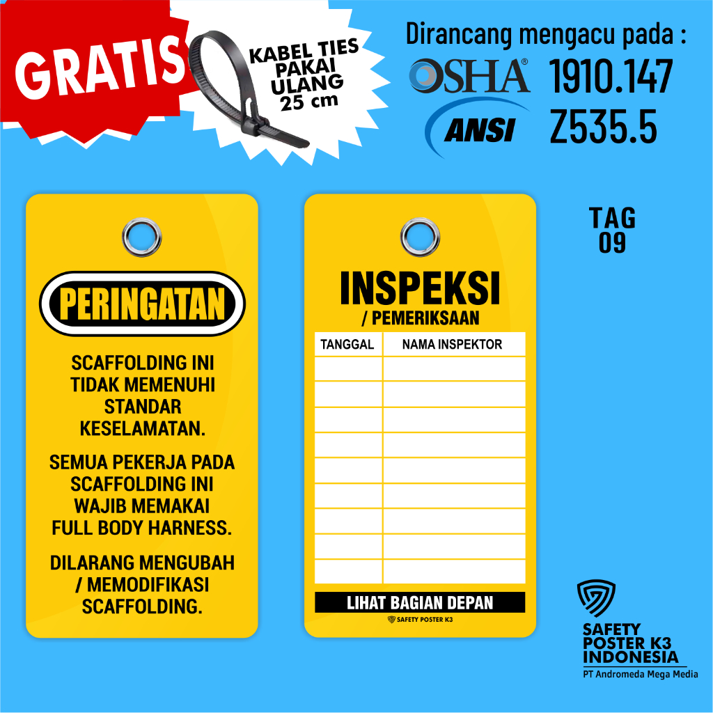 

Tag Loto : Scaffolding Kuning HItam, Outdoor Anti Air.