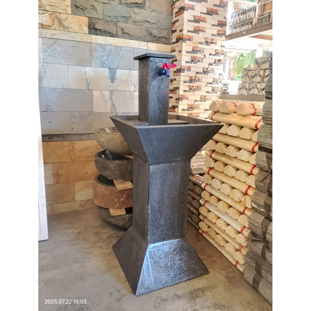wastafel /wastafel batu alam/wastafel cuci tangan/wastafel taman