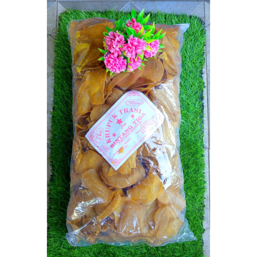 

Krupuk Trasi | Krupuk mentah | Kemasan 250 gr, 500 gr