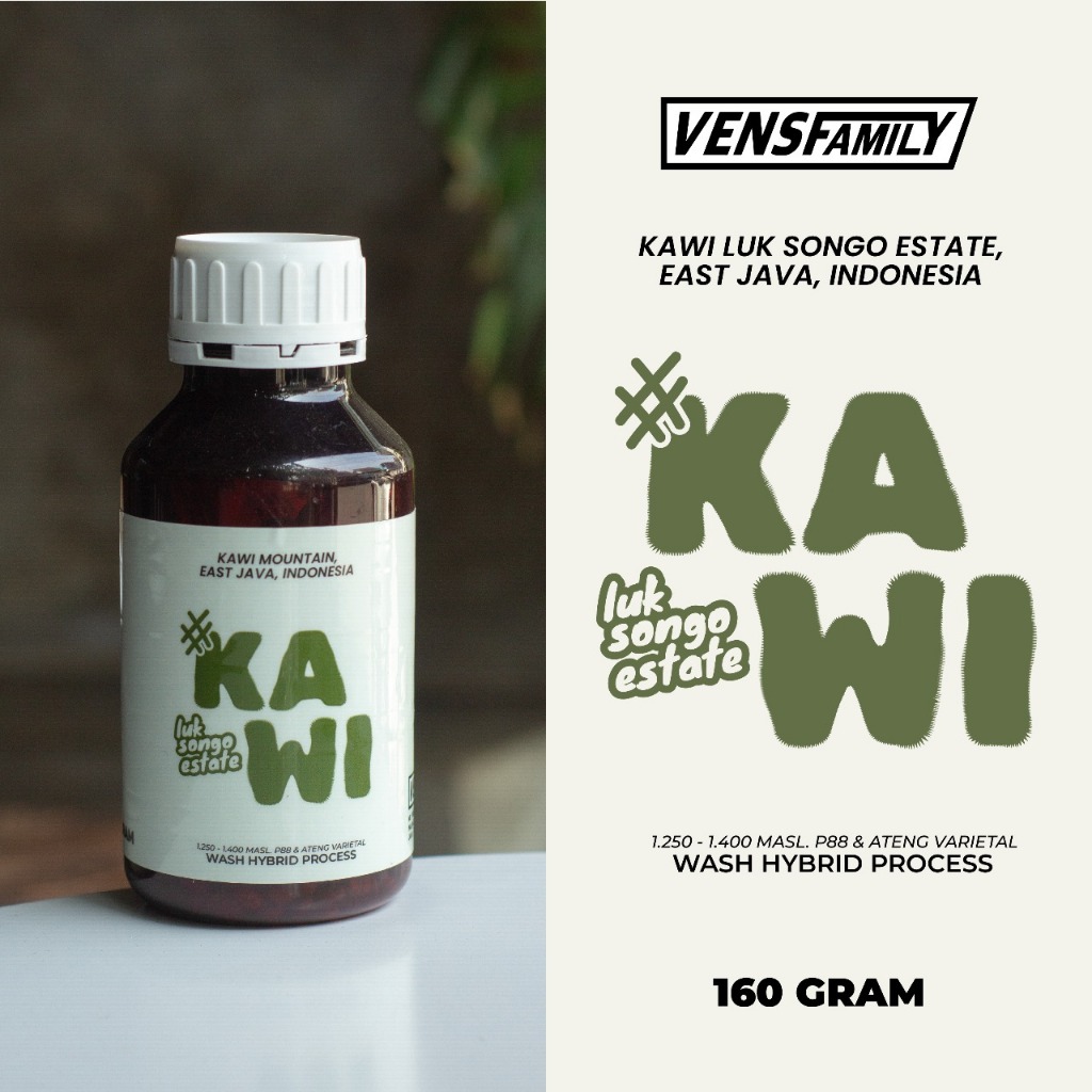 

Kopi Kawi Luk Songo Estate Wash Hybrid Process