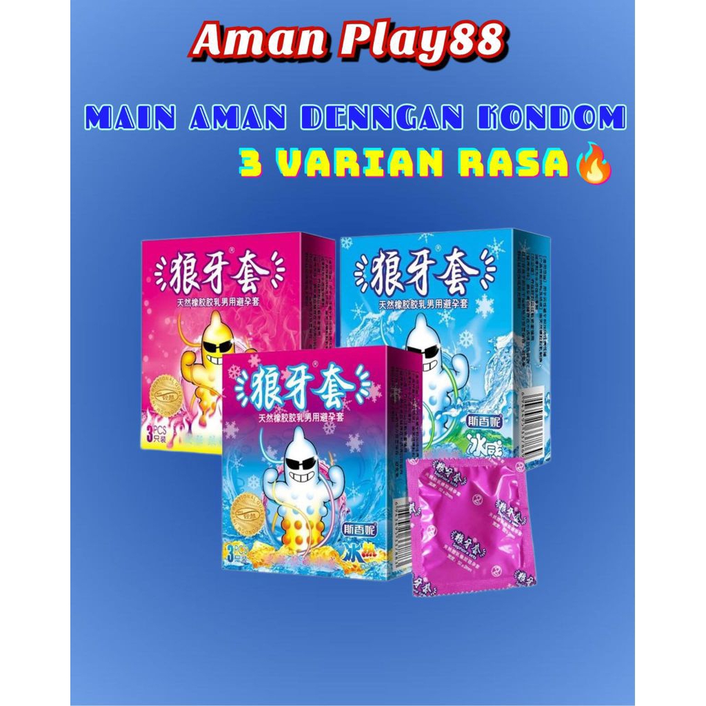 kondom tipis bergerigi varian lengkap sensasi maximal