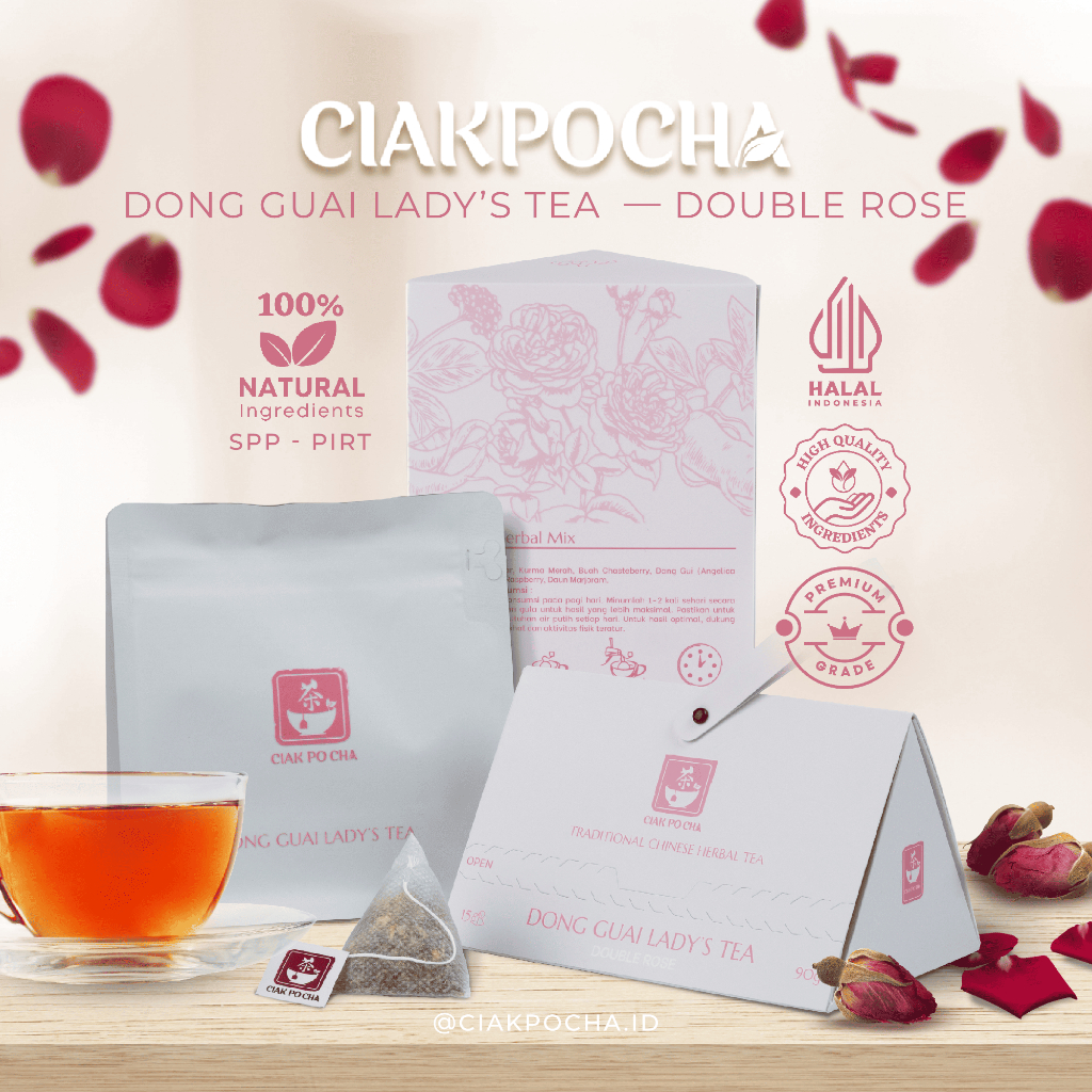 

Ciak Po - CiakpoCha Dong Guai Lady's Tea Membantu Seimbangkan Hormon