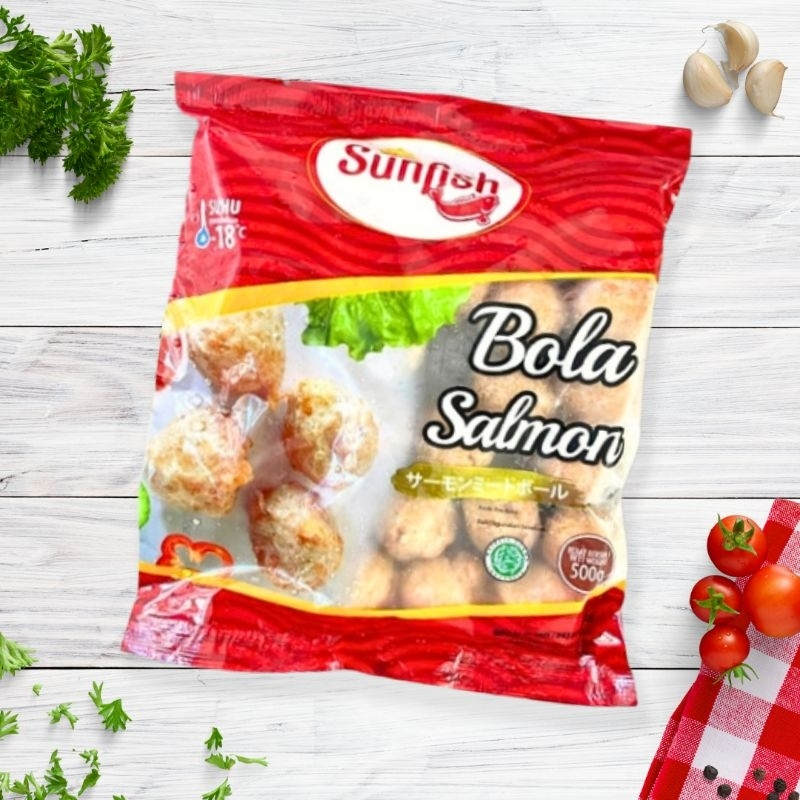 

Sunfish Salmon Ball Bakso Ikan Rasa Salmon Olahan Ikan Otak Otak Enak Halal Murah Meriah Odeng Seafood 500 gram