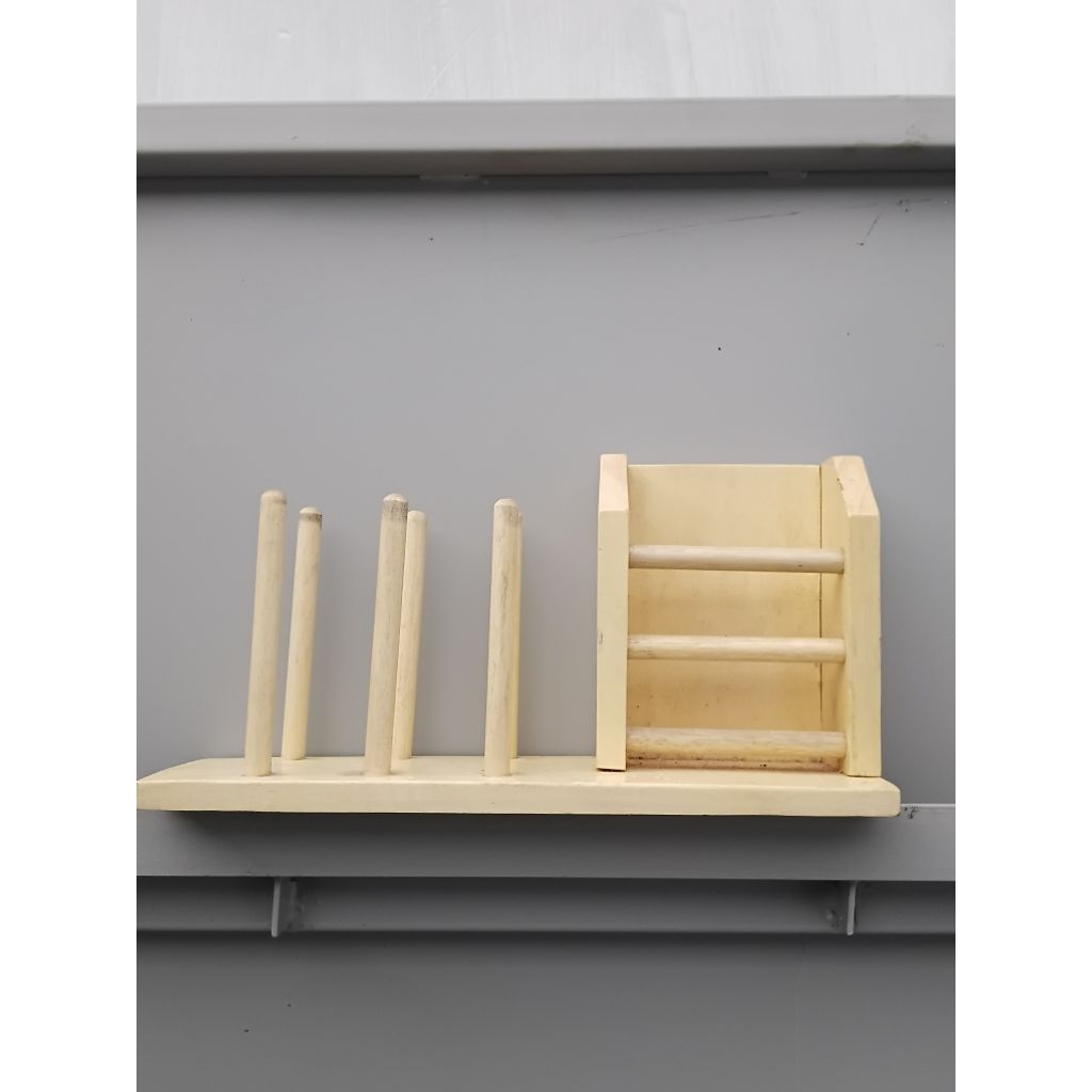 Rak Sendok / Rak Gelas / Rak Kayu Aestetik