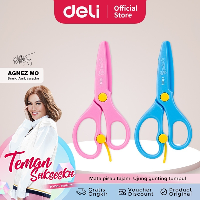 

Deli Gunting Anak Plastik D60402