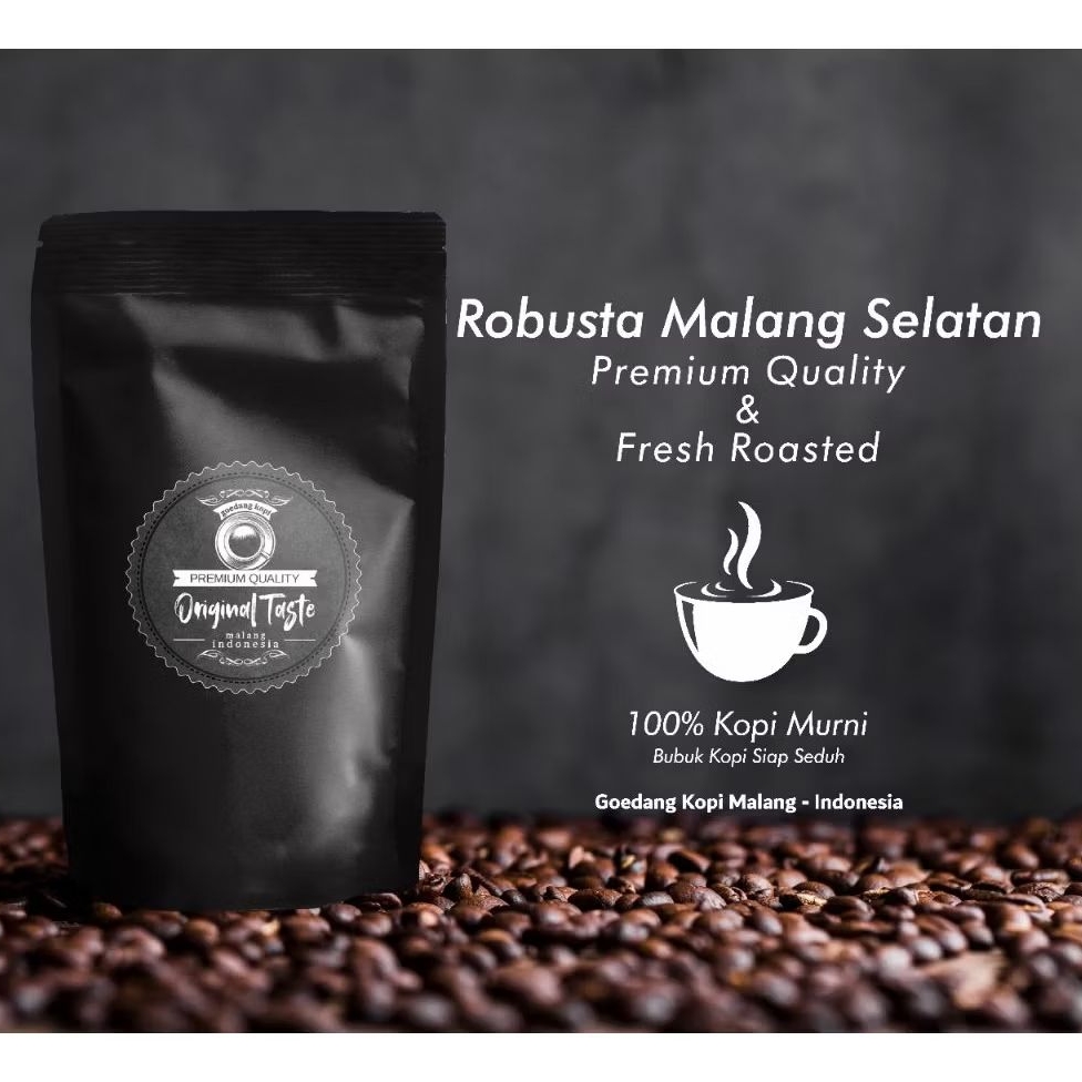 

Kopi Robusta Malang Selatan - Fresh Roasted - Robusta Dampit