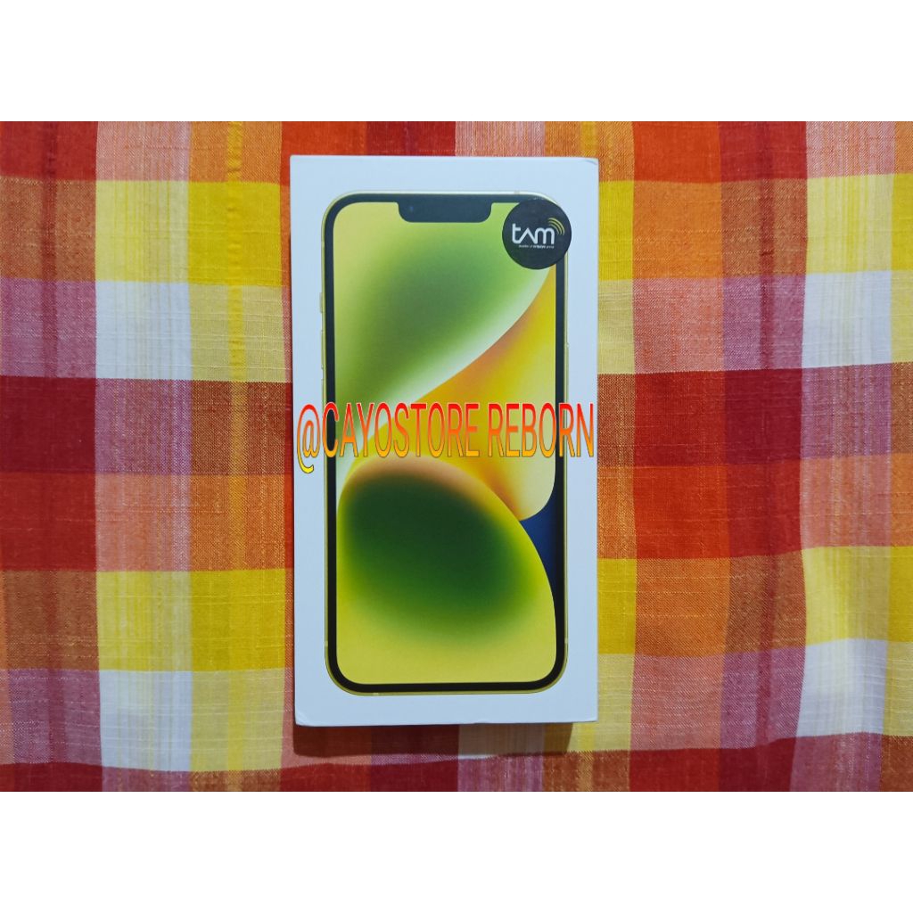 IPHONE 14 YELLOW KUNING SPECIAL EDITION 128GB IBOX GARANSI RESMI BARU