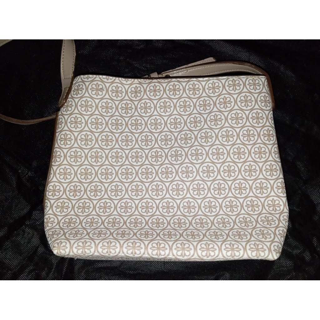 les catino slempang putih coklat