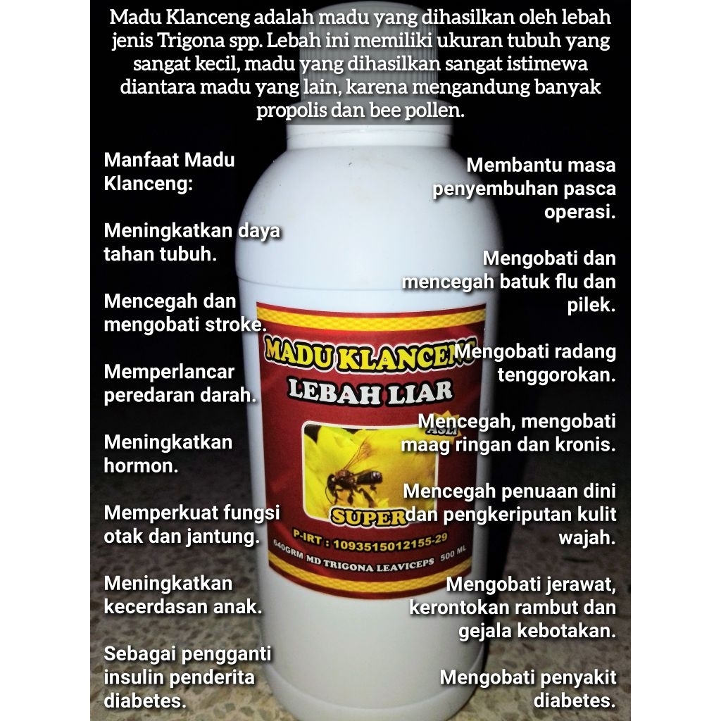 

Madu Klanceng | Hutan Liar | 500ml