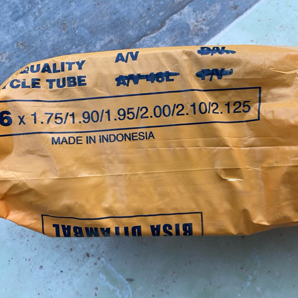 Ban Dalam 26 x 1.75 / 1.90 / 1.95 / 2.00 / 2.10 / 2.125 Lucky Stone