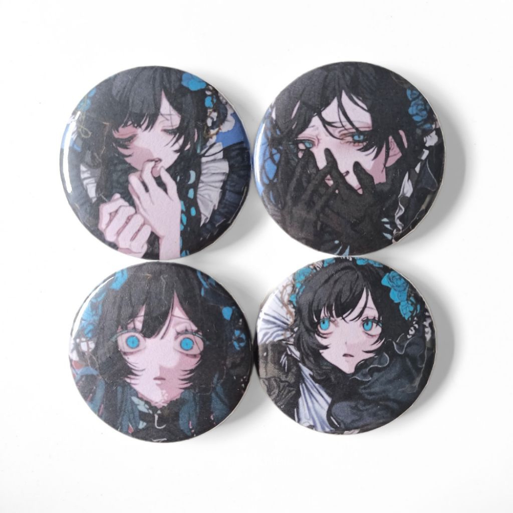 UTAITE [ADO] // Aishite Aishite Aishite - Pin Button, Keychain, and Magnet by KAIzèn STUDIO