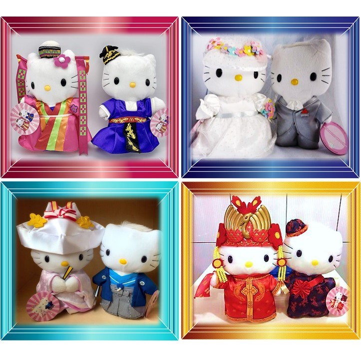 Boneka MCD x Sanrio Hello Kitty & Dear Daniel Wedding Edition
