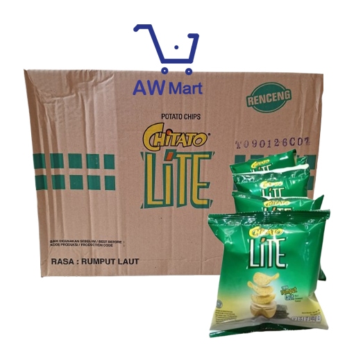 

[1 DUS] CHITATO LITE RENCENG RUMPUT LAUT ( 10 SACHET X 14 GRAM ) - 6 RENCENG