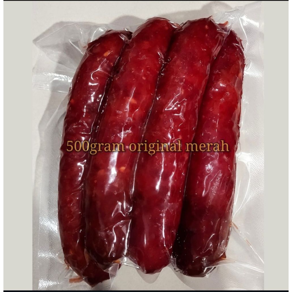 

Sosis Babi Original asli khas Kalimantan kemasan 500gram ya