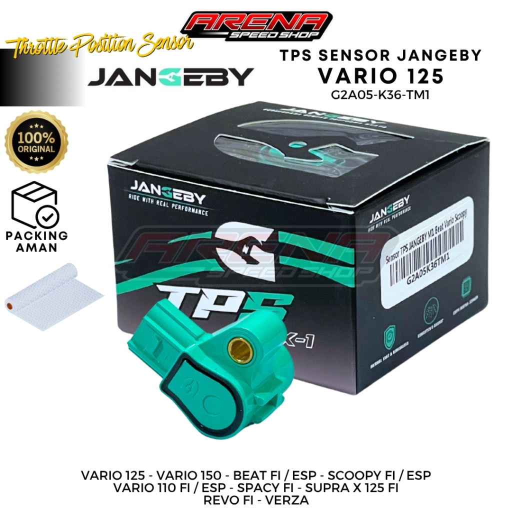 JANGEBY TPS Sensor M1 K36 Vario 125 - Sensor TPS Vario150 Beat Fi Beat ESP Beat Pop Injeksi Original