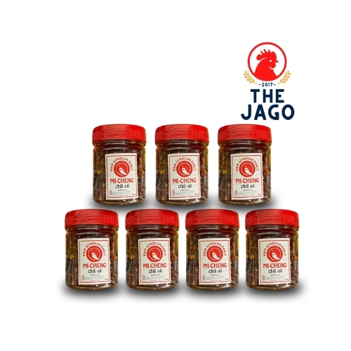 

Chili Oil Homemade 110gr - Saus Cabe Bawang & Ebi untuk Cocolan Dimsum