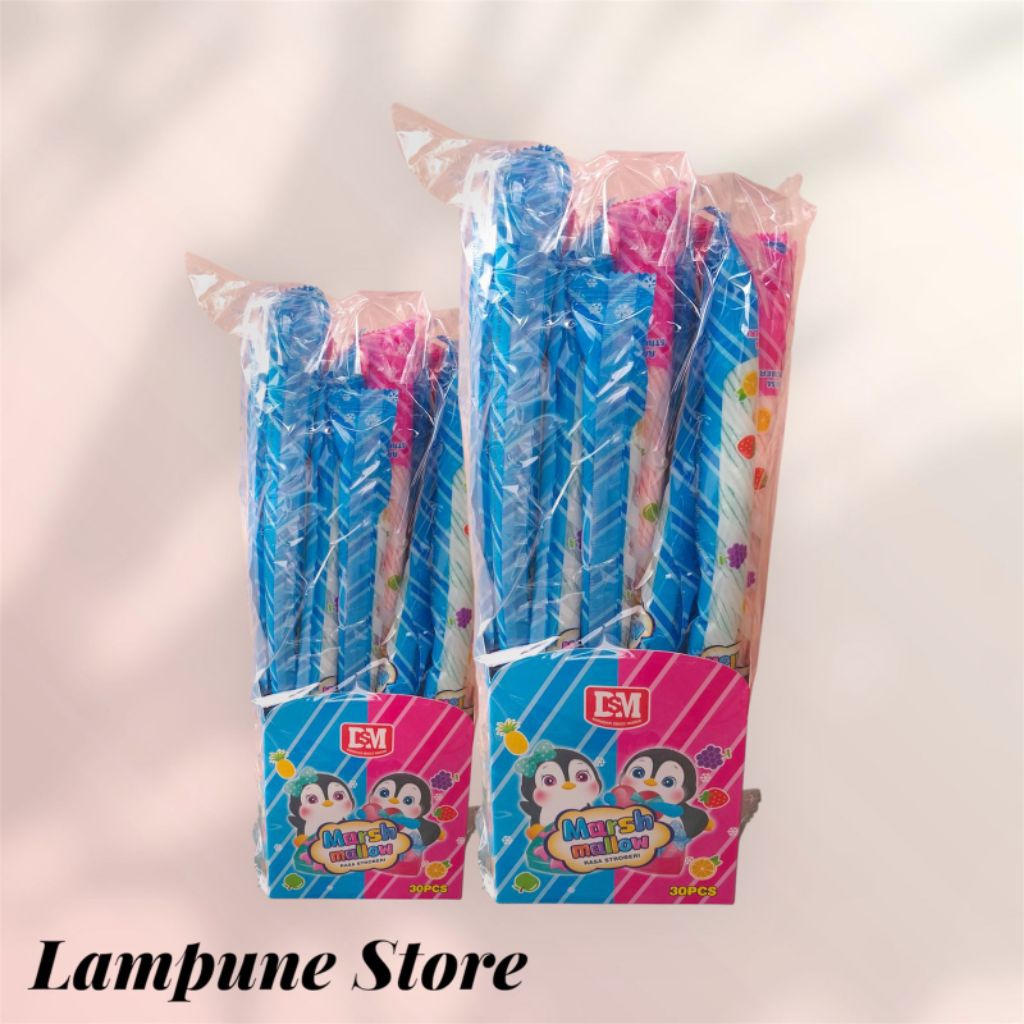 

MARSHMALLOW LONG KEPANG ISI 30 PCS