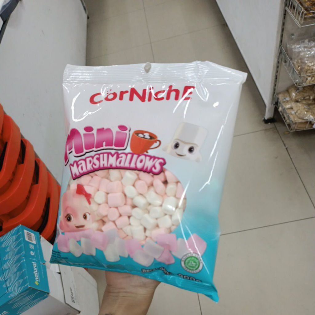 

CORNICHE MINI MARSHMALLOWS 200GR