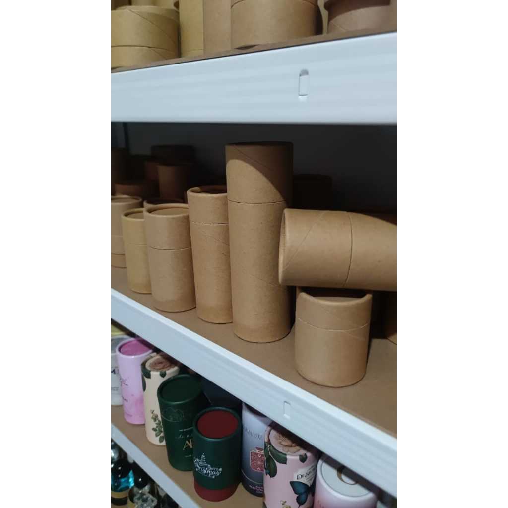 

PAKET 100 PCS 65 MM (BA) TUTUP CURLY NANA PAPER TUBE - KEMASAN SERBAGUNA PERFUME - HIJAB - KAOS