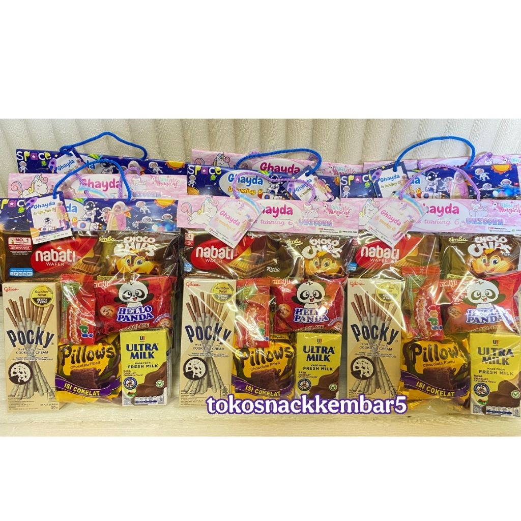 

Bingkisan ulang tahun anak 16ribuan || Parcel ulang tahun Custom label || Parcel Snack || Hampers ulang tahun Snack anak