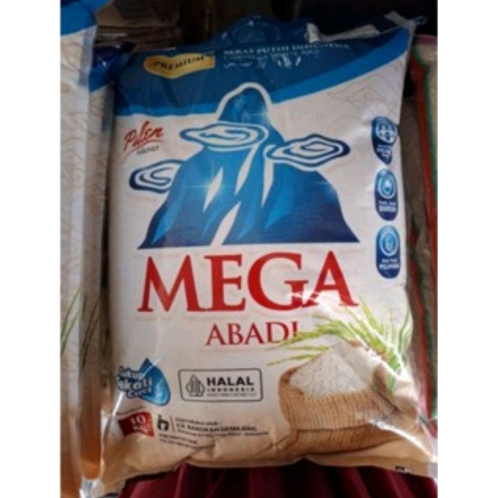 

BERAS MEGA PREMIUM KEMASAN 5KG