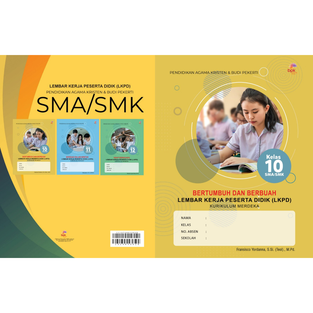 LKPD KURIKULUM MERDEKA PENDIDIKAN AGAMA KRISTEN KLS 10 SMA