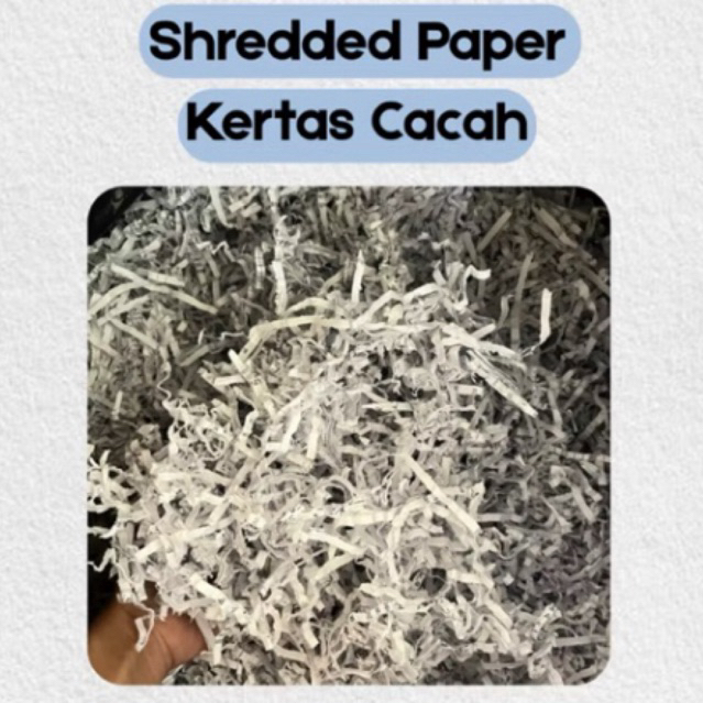 

PROMO ! Shredded Paper Kertas Cacah Isian Hampers Gift Kado
