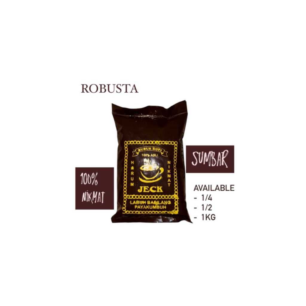 

kopi bubuk robusta 1kg payakumbuh