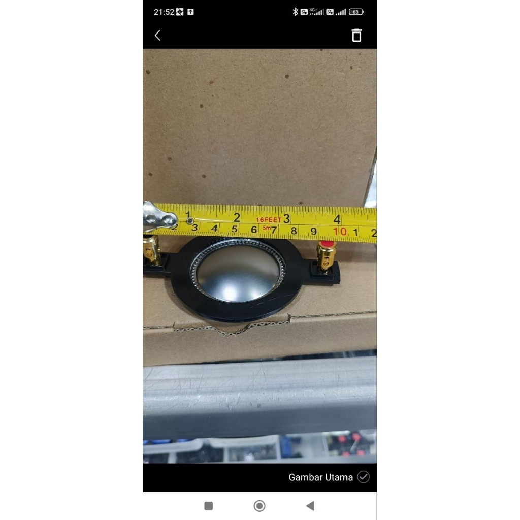 SPUL TWITER TIPE 44,4 MEREK MAX BUAT TWITER RCF 450 MAX HD-44 dll
