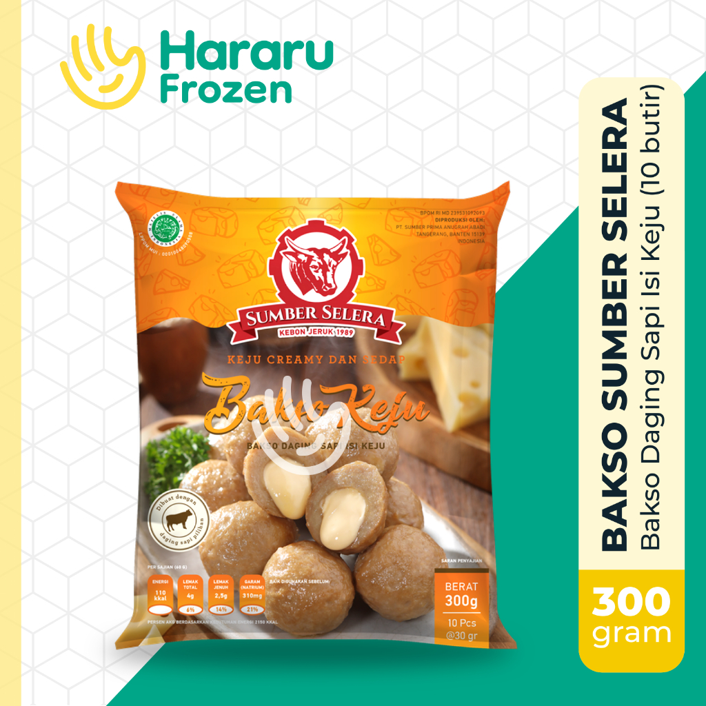 

Bakso Sapi Sumber Selera Bakso Keju 300 Gram