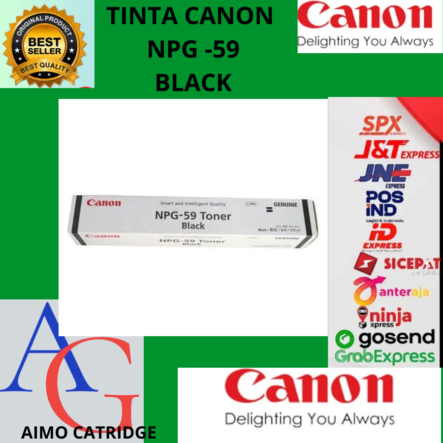 TONER CARTRIDGE CANON NPG-59 BLACK ORIGINAL / NPG 59 Toner Black Canon