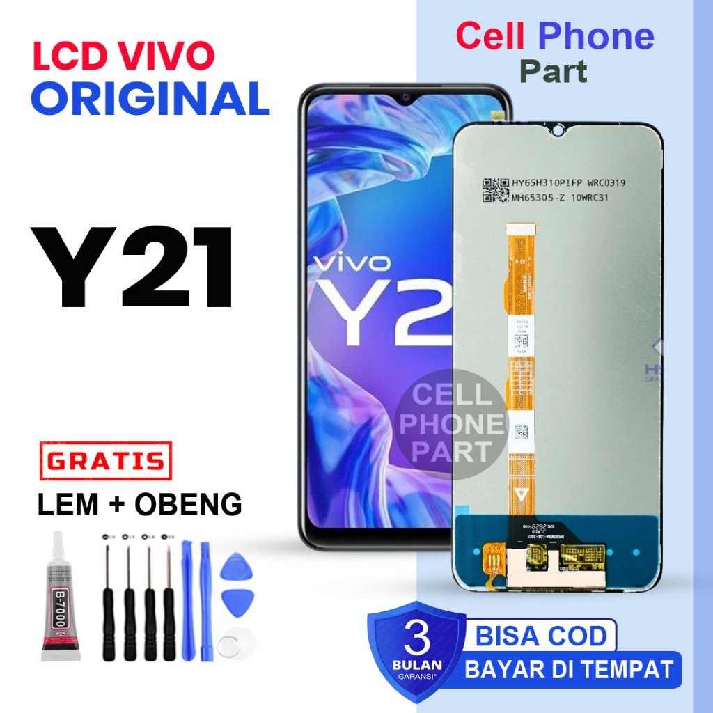 Lcd Vivo Y21 Original Fullset Touchscreen