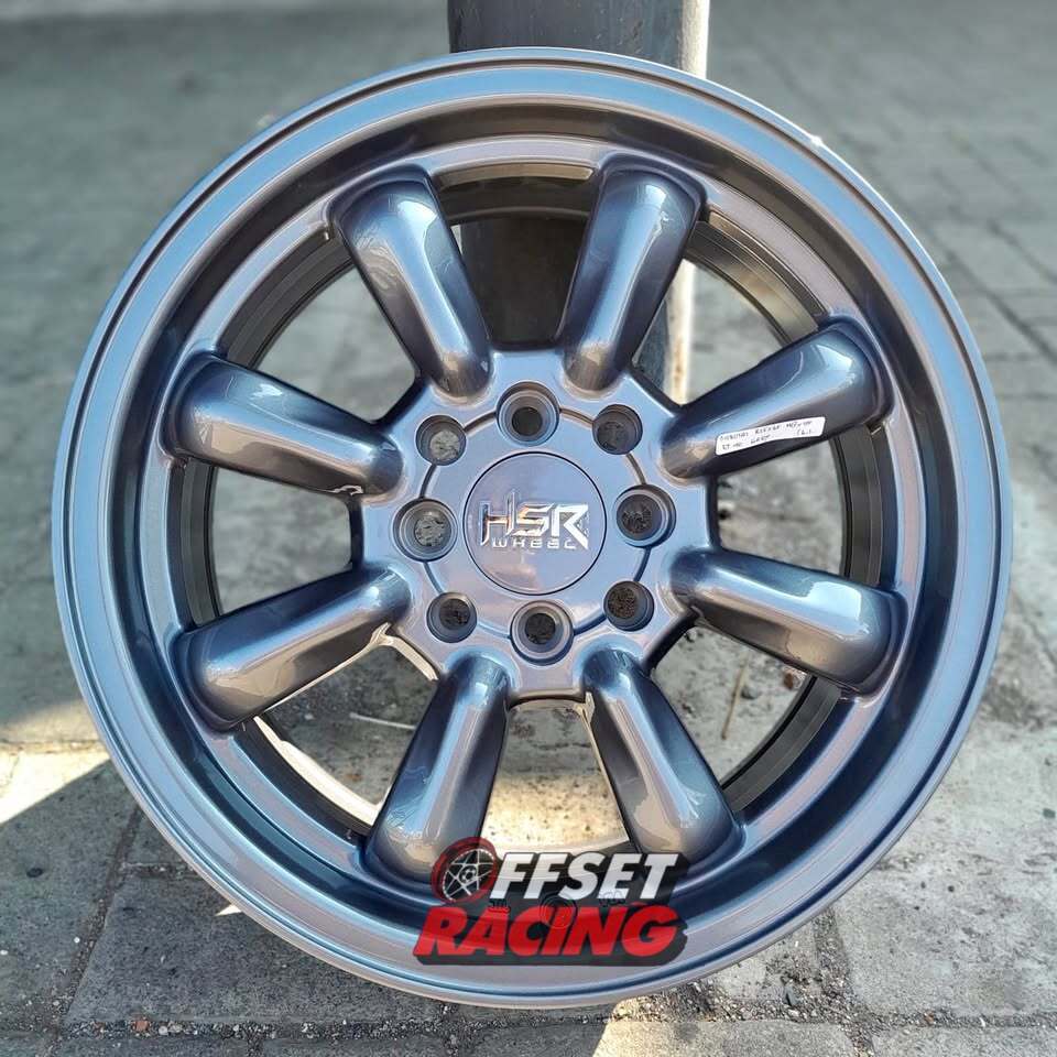 Velg HSR Ring 15 Mobil Brio Agya Calya Sigra Livina Velg Mobil HSR MOROTAI R15 Lebar 6,5