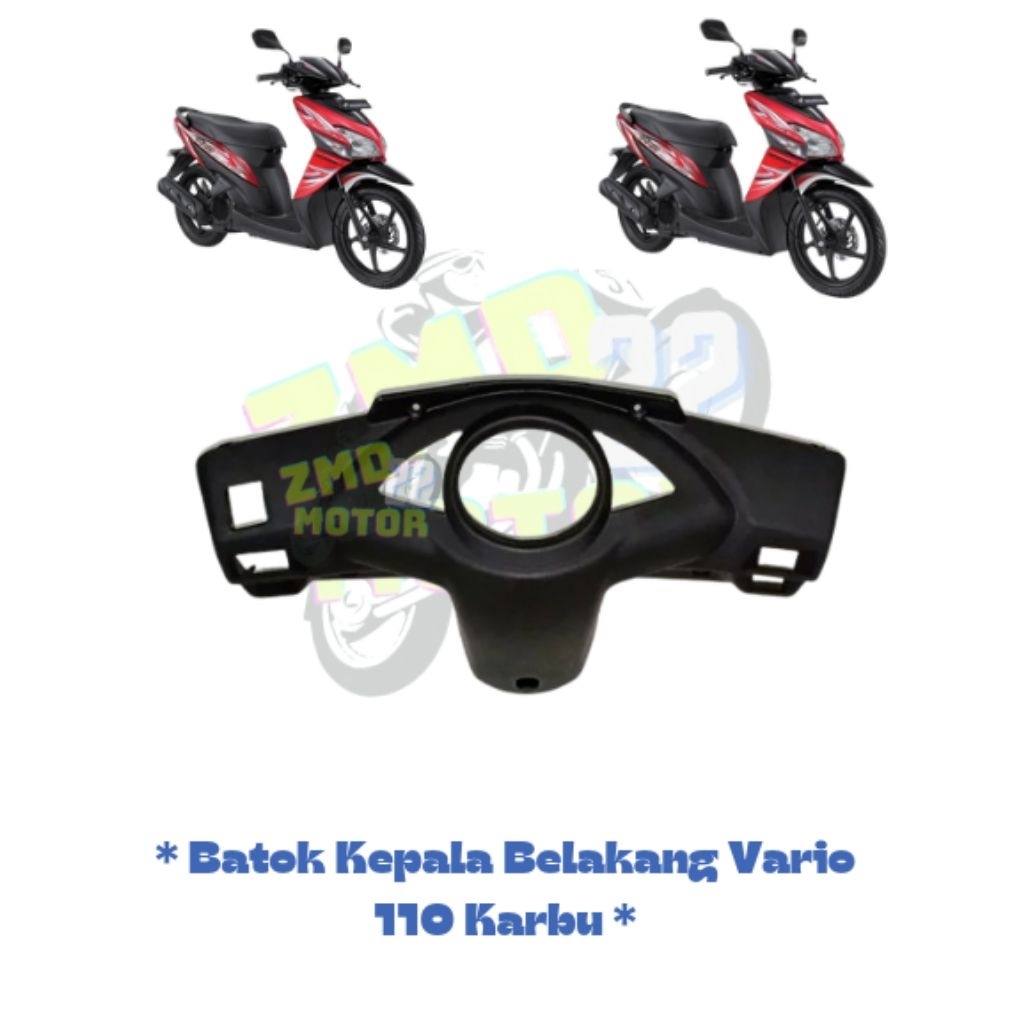 BATOK KEPALA BELAKANG HONDA VARIO 110 KARBU OLD // BATOK BELAKANG VARIO 110 KARBU