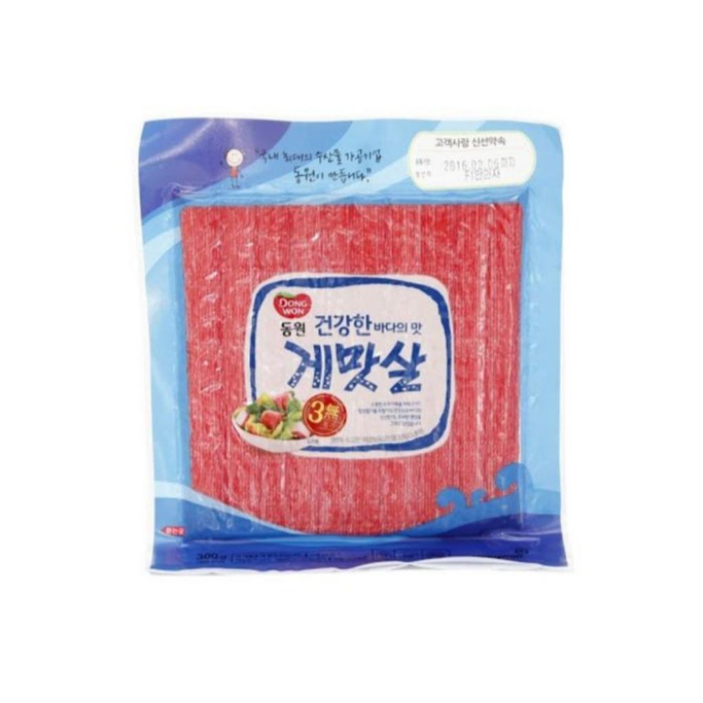 

Dongwon Imitation Crab Meat 300gram
