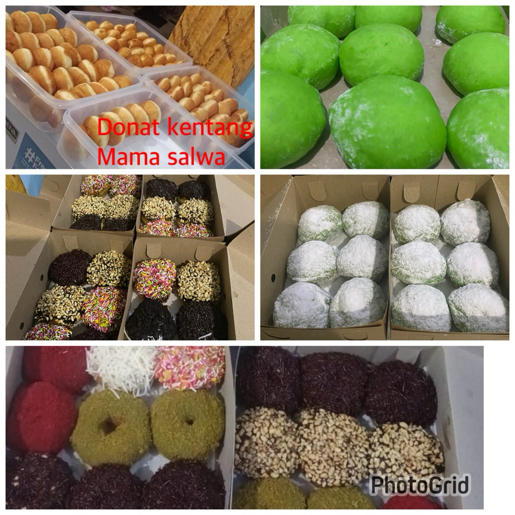 

DONAT KENTANG MAMA SALWA 12+1
