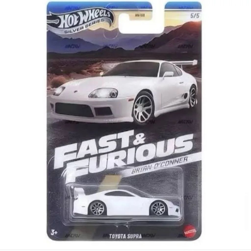 Hotweels Toyota Supra Brian's Fast and Furious.