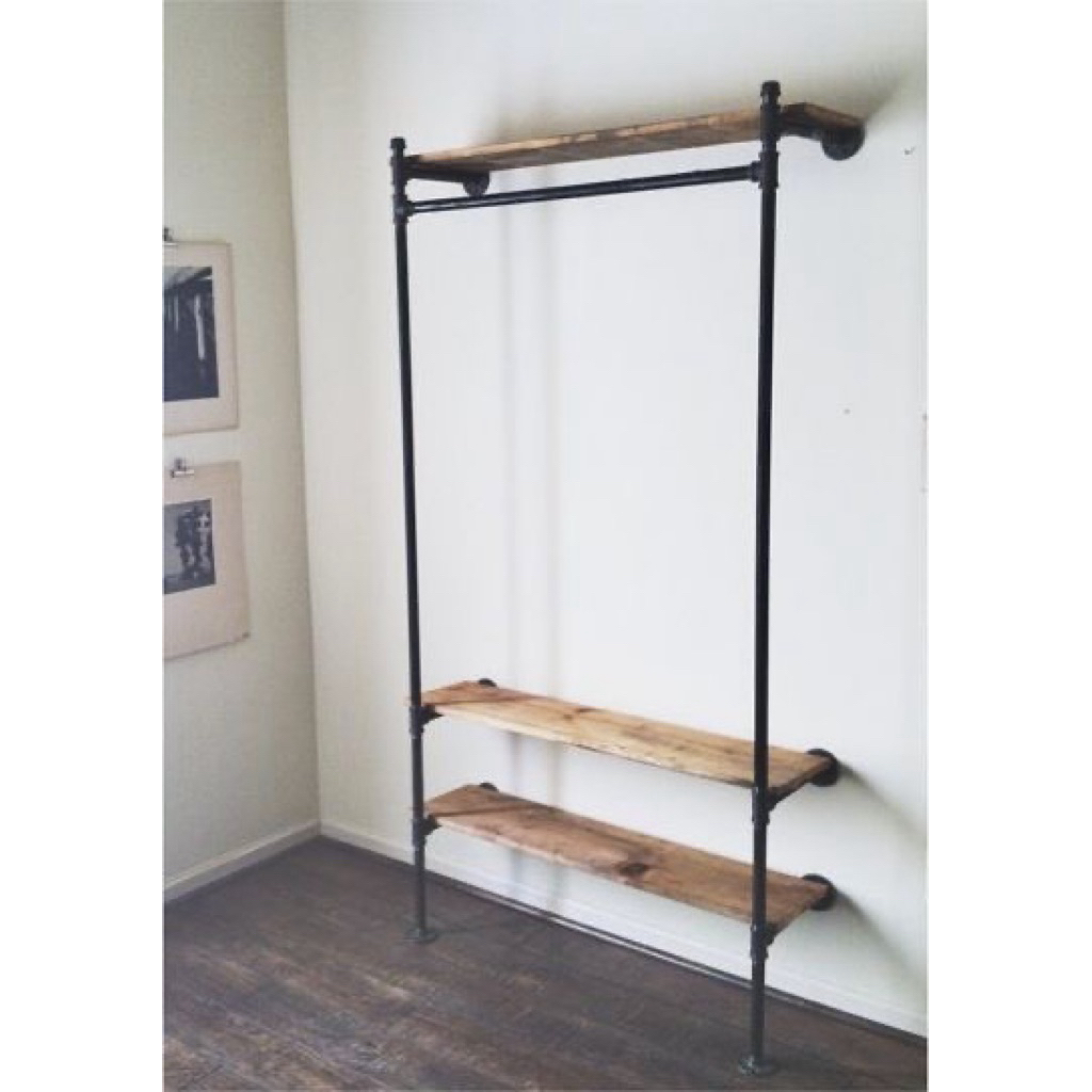 Rak industrial/Rak minimalis/Rak baju/Industrial rak